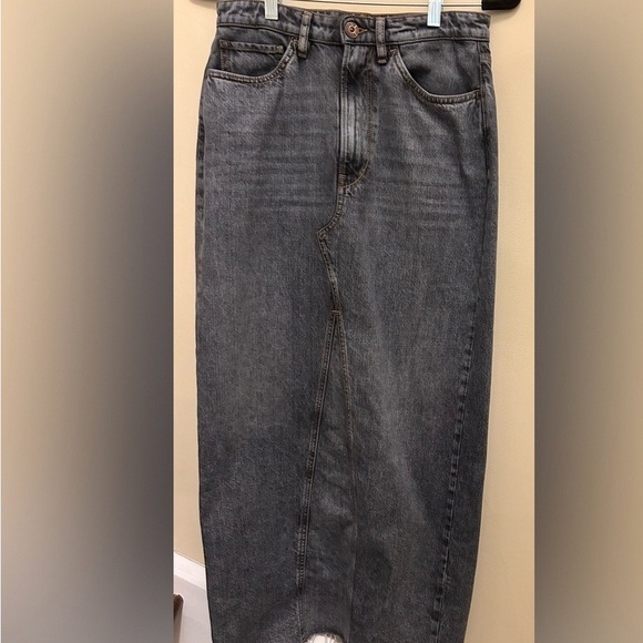 3x1 Dresses & Skirts - 3x1 Charcoal Maxi Skirt